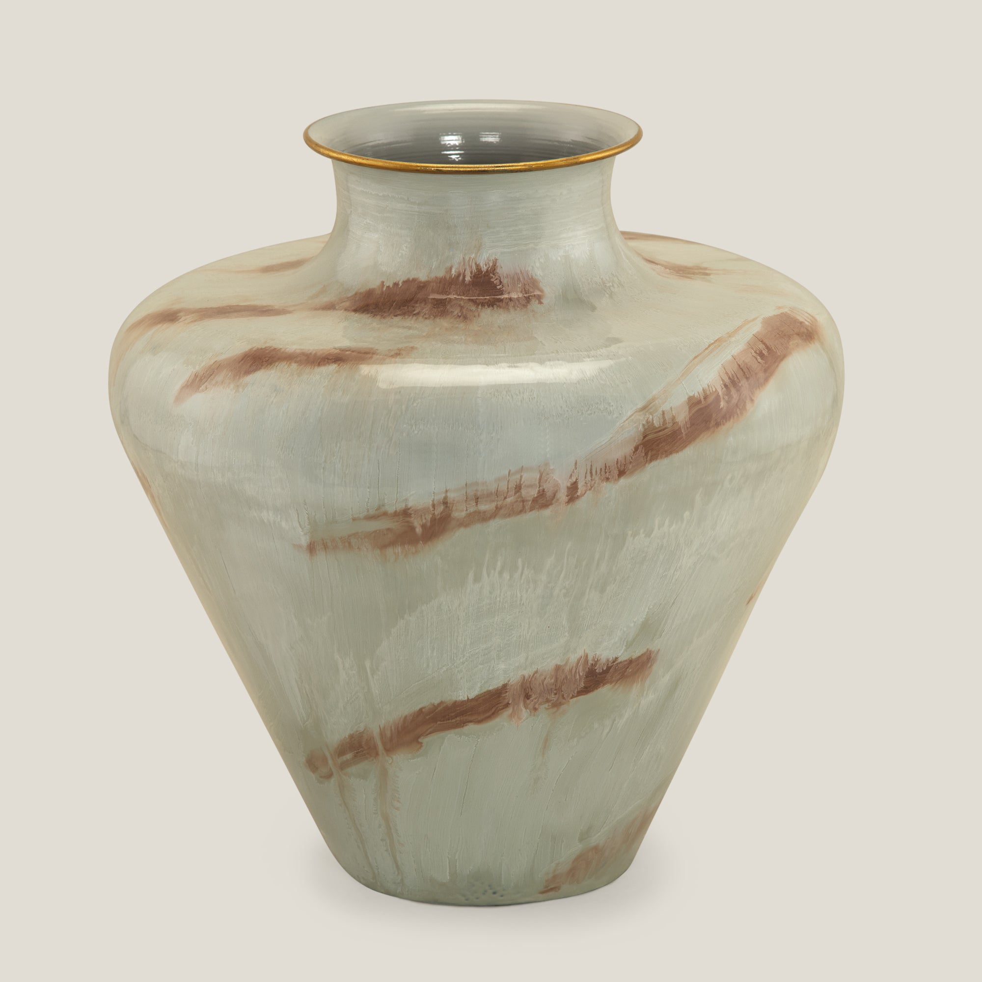 Alder Grey Iron Vase