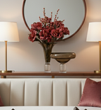 Stardust Brown Glass Vase